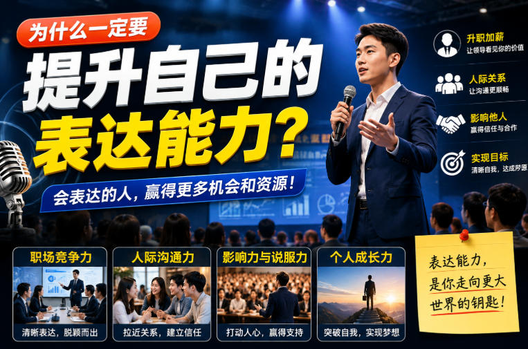 付费文章：为什么一定要提升自己的表达能力？-橙心云网创