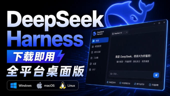 Github上近20万Stars，Harness现在可以双击运行使用了，Harness全平台桌面版-橙心云网创