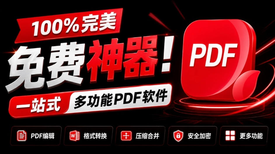 100%完美免费神器！一站式多功能PDF软件，支持PDF格式转换压缩编辑等，简约无广告，太Nice了JOPDF-橙心云网创