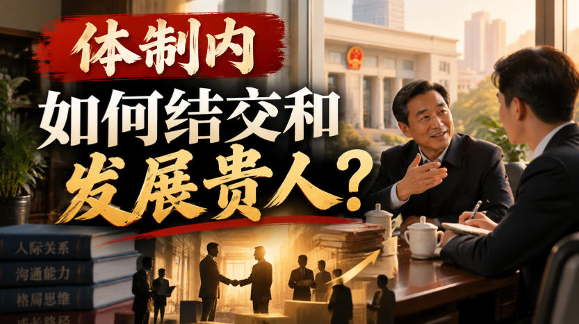 某公众号付费文章：体制内，如何结交和发展贵人?-橙心云网创
