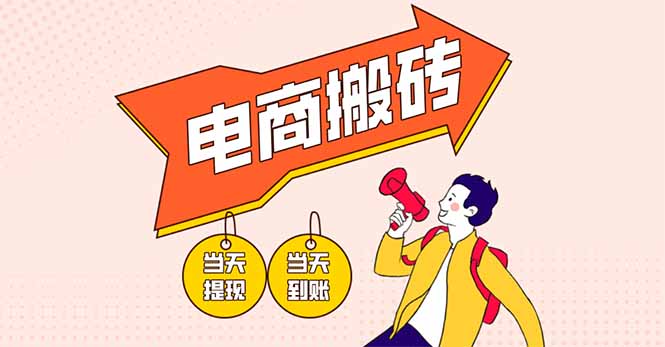 （14310期）电商搬砖项目，单机日收益300+，非常暴力，小白上手就会-橙心云网创
